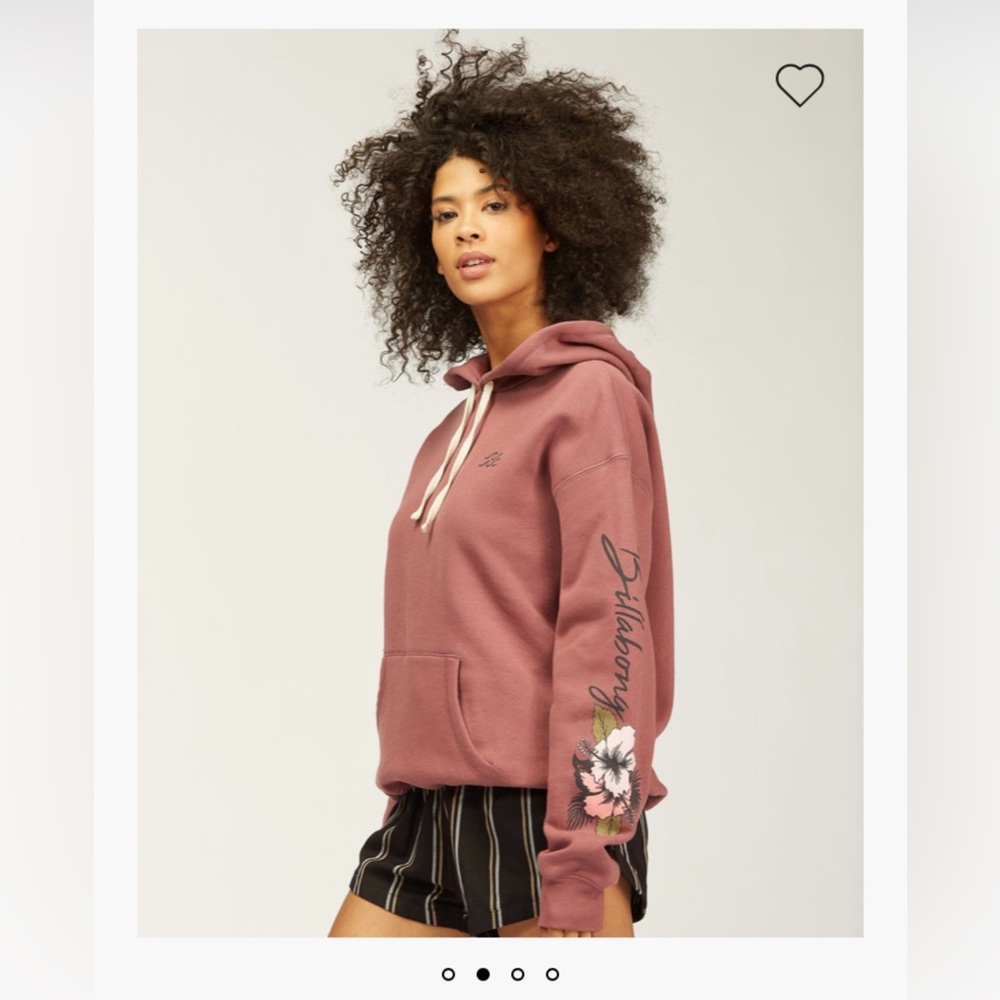 Billabong soft fleece hoodie sweatshirt